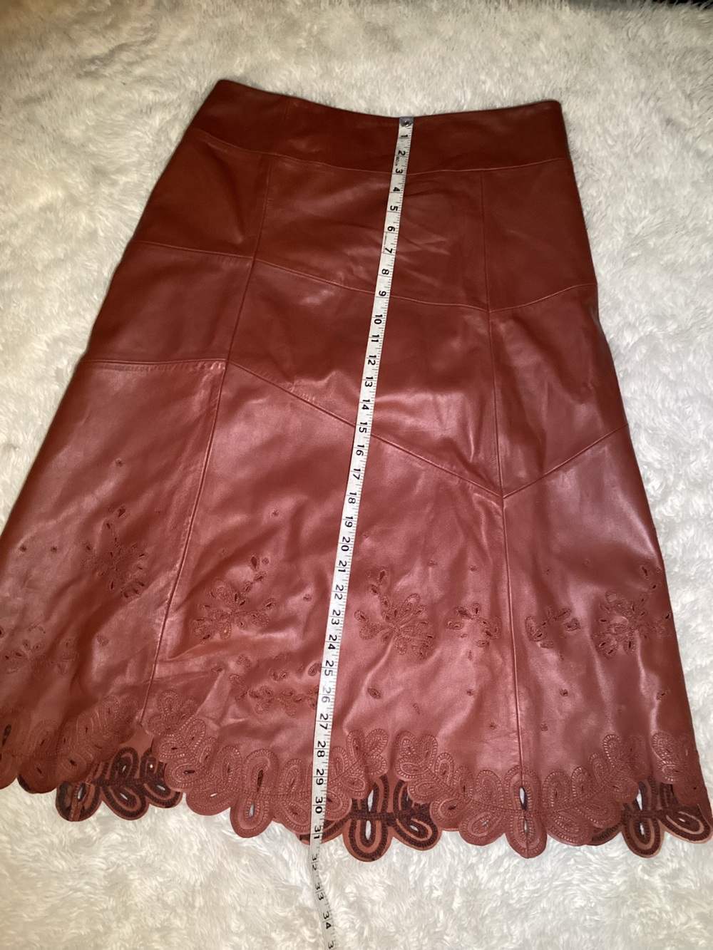 American leather Co. women’s skirt size 12 - Picture 6 of 9